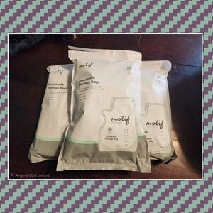Motif Medical Breastmilk Storage Bags - Breastmilk Freezer Bags